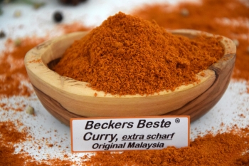 Curry - Powder (org. Malaysia), extra-scharf