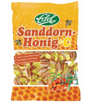 Eduard Edel Bonbonfabrik - Sanddorn-Honig + C gefüllt