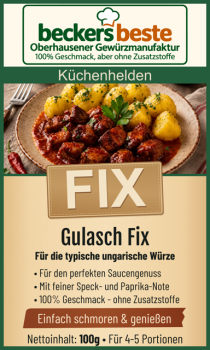 Küchenhelden - Gulasch Fix