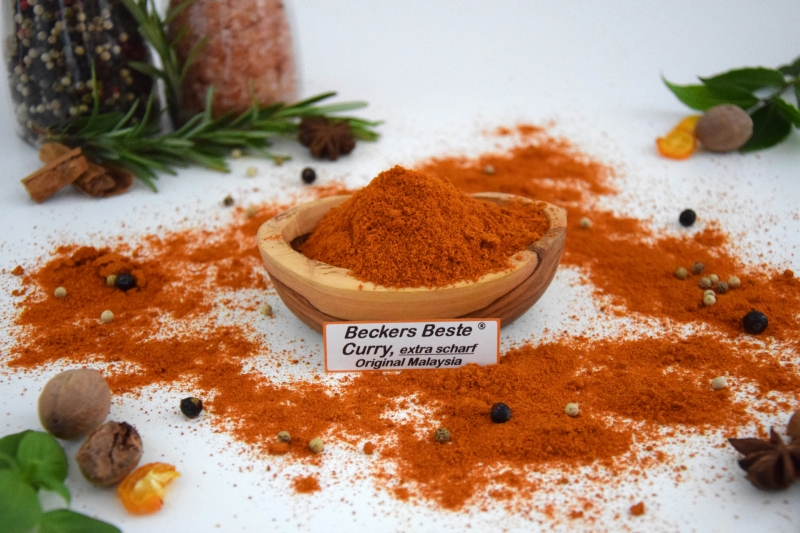 Curry - Powder (org. Malaysia), extra-scharf