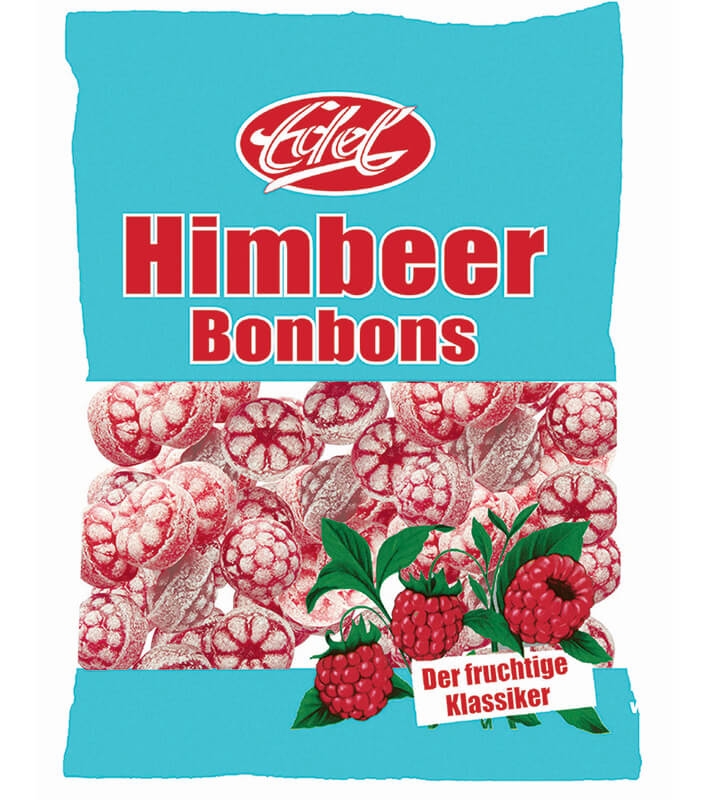 Eduard Edel Bonbonfabrik - Himbeer Bonbons (Himbeeren Spezial)