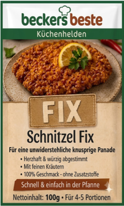 Küchenhelden - Schnitzel Fix