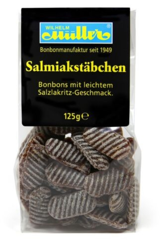 Salmiakstäbchen (Lakritzstäbchen) 125g